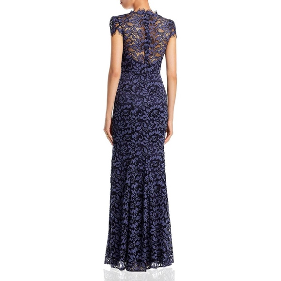 Eliza J Purple Lace Maxi Dress - Picture 2 of 7